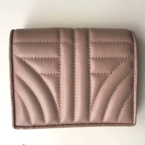 2019新作素敵《PRADA プラダスーパーコピー》ソフトカーフ コンパクト財布 CAMMEO